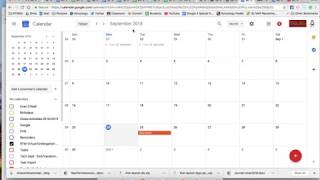 Google Calendar to Share on Schoology