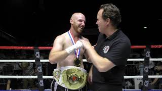 WKO World Title KO Clip Shaun Law the New WKO World Champion