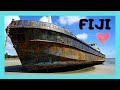 FIJI: Abandoned ghost ship on Wailoaloa Beach after storm