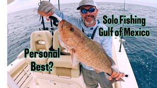 Solo Fishing In The Gulf of Mexico For My Personal Best Fish!