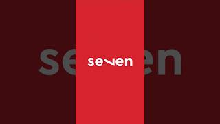 Simple Text-Based Logo: 'Seven' in Adobe Illustrator | #design #graphicdesign #logo #logodesign