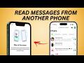 How To Read Whatsapp Messages From Another Phone