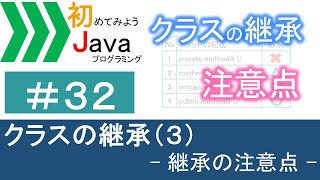 【初めてみようJava(32)】クラスの継承(3)―継承の注意点―｜Javaプログラミングのゆるふわレシピ