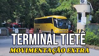 TERMINAL RODOVIÁRIO DO TIETÊ | MOVIMENTAÇÃO EXTRA !!!!