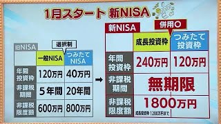 いまさら聞けない！？「新NISA」　専門家に投資とうまく付き合う方法を聞く！ (24/02/19 19:30)