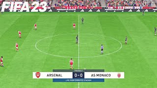 FIFA 23 | Arsenal vs AS Monaco - Club Friendly 2023 - Full Gameplay