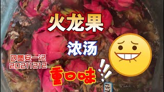 【图安一记】火龙果浓汤，嗯。Dragon Fruit Pottage… Just Kidding