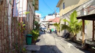 Dominica, walking on Roseau streets.