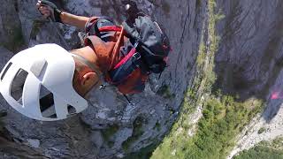 La ferrata Tordini - Galligani al Pizzo d' Uccello