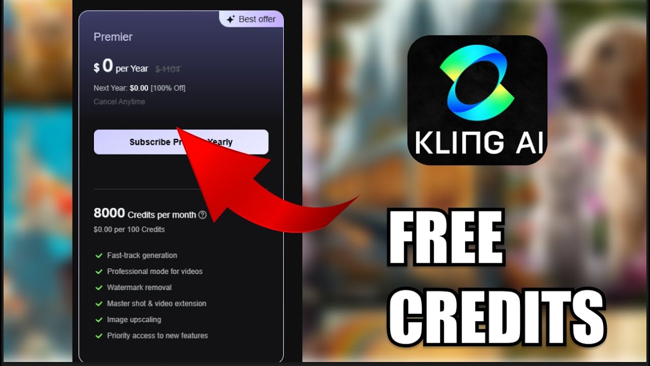 How To Get Unlimited Free Credits And Fast Generation In Kling Ai Youtube