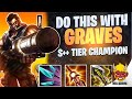 WILD RIFT | GRAVES IS S++ TIER IF YOU DO THIS! | Top Graves Gameplay | Guide & Build