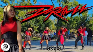 [KPOP IN PUBLIC] [ONE TAKE]  AESPA (에스파) - DRAMA Dance Cover By RAPTOR 'S From Mexico