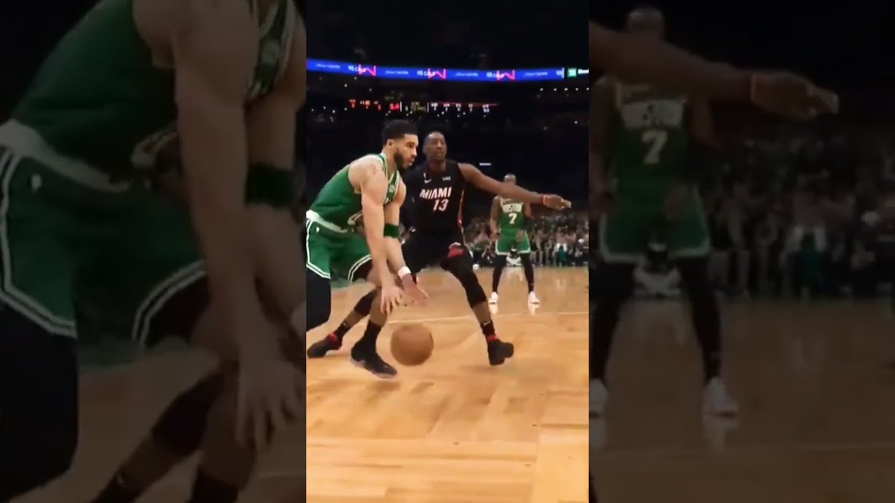 Seconds Jayson Tatum Injured Ankle Vs Miami Heat In Game 7 Of The 2023 ...