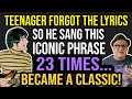 Teen FORGOT LYRICS of Cover Song During Session-So MADE UP His Own…Became a SMASH!-Professor of Rock