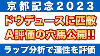 【京都記念2023予想】ドウデュースに匹敵するA評価の穴馬！ラップ分析で出走予定馬の適性をジャッジ！