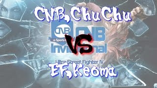 USF4 - CNB Invitational  - CNB.ChuChu (Viper/Chun) Vs (Abel) EF.Keoma