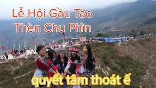 Lễ Gội Gầu Tào Thèn Chu Phìn Hấp Dẫn Gây Vỡ Tắc Đường Đi Lại Rất Khó Khăn