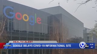 Google delays COVID-19 informational site