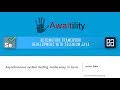 Asynchronous system testing in Selenium Java with Awaitility