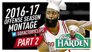 James Harden Offense Highlights Montage 2016/2017 (Part 2) - Fresh Recipes by Chef Harden!