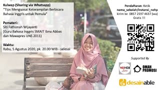 Tips Menguasai Keterampilan Berbicara Bahasa Inggris untuk Pemula