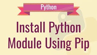 Adding Modules for python using command prompt || Fastest working method