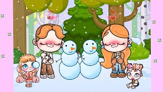 A beautiful ❄️WINTER❄️ day in the forest! 😆⛄️(Avatar World)