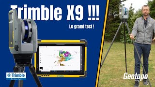 Trimble X9 - Le test au phare de Dunkerque !!