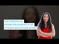 Differential Reinforcement of Other Behavior (DRO) BCBA/RBT Exam Prep