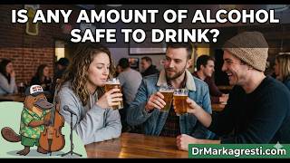 Is any amount of alcohol, Safe? The shocking truth( science – fact )