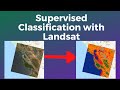 Supervised Classification (CART) with Landsat 8 Data in Google Earth Engine
