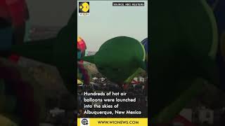 Balloons return to Albuquerque skies for annual fiesta after Covid break