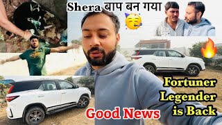 Fortuner Legender is Back 🔥 Shera बाप बन गया 😍 फिर से Pitbull Dog 😱