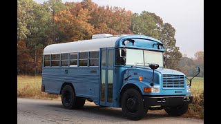 Our School bus conversion