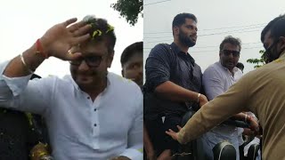 D Boss Visits Mandya With Ambi Appaji Family|Fans Goes Crazy | D Boss| Challengingstar |Abhishek