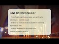 is nf christian music churches of faith