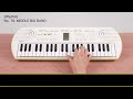 casiotone mini keyboard sa 80 tutorial video｜casio