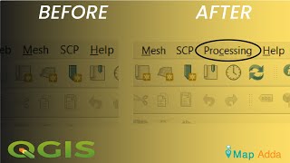Restoring MISSING Processing Toolbox in QGIS | MapAdda