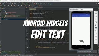 Android Widgets Part 2 - EditText