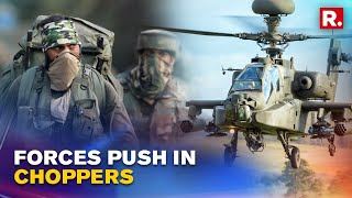 J&K: Forces Push In Choppers To Close In On Terrorists As Poonch Encounter Enters Day 15