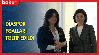 Diaspor fəalları təltif edildi - BAKU TV