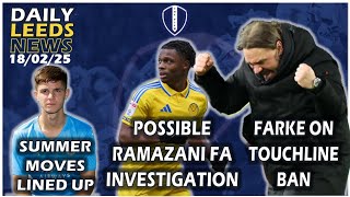 Farke on Touchline Ban, Ramazani FA Onvestigation, McAtee \u0026 Walker Peters Linked, Farke on Rothwell