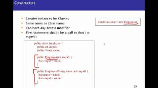 java 7, Constructors