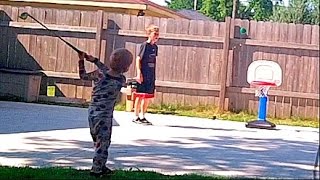 Amazing Trick Shots by a Three Year Old | That's Amazing