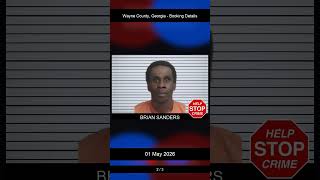 Wayne County, Georgia Booking Records 01 May 2026