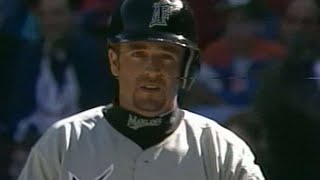 Kevin Millar records his first big league hit