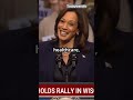 VP Kamala Harris speaks live from battleground state of Wisconsin