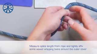 LIROS Dyneema double braid splice