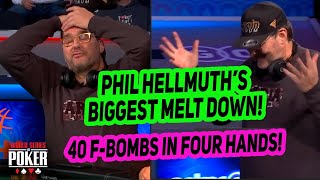 Phil Hellmuth Loses His Mind Like You've Never Seen Before at the 2021 World Series of Poker