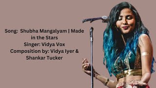 Shubha mangalyam (Full Lyrics Song) | Vidya Vox | Shubha mangalyam Lyrics Song 🎵 |  Song Lyrics❤️